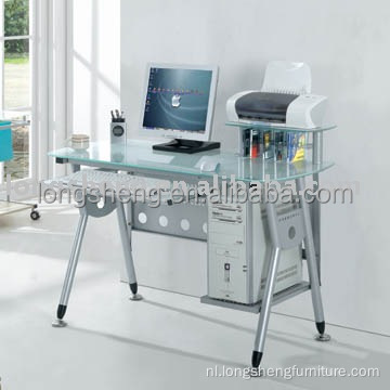 Moderne matglazen desktoptafel bulk